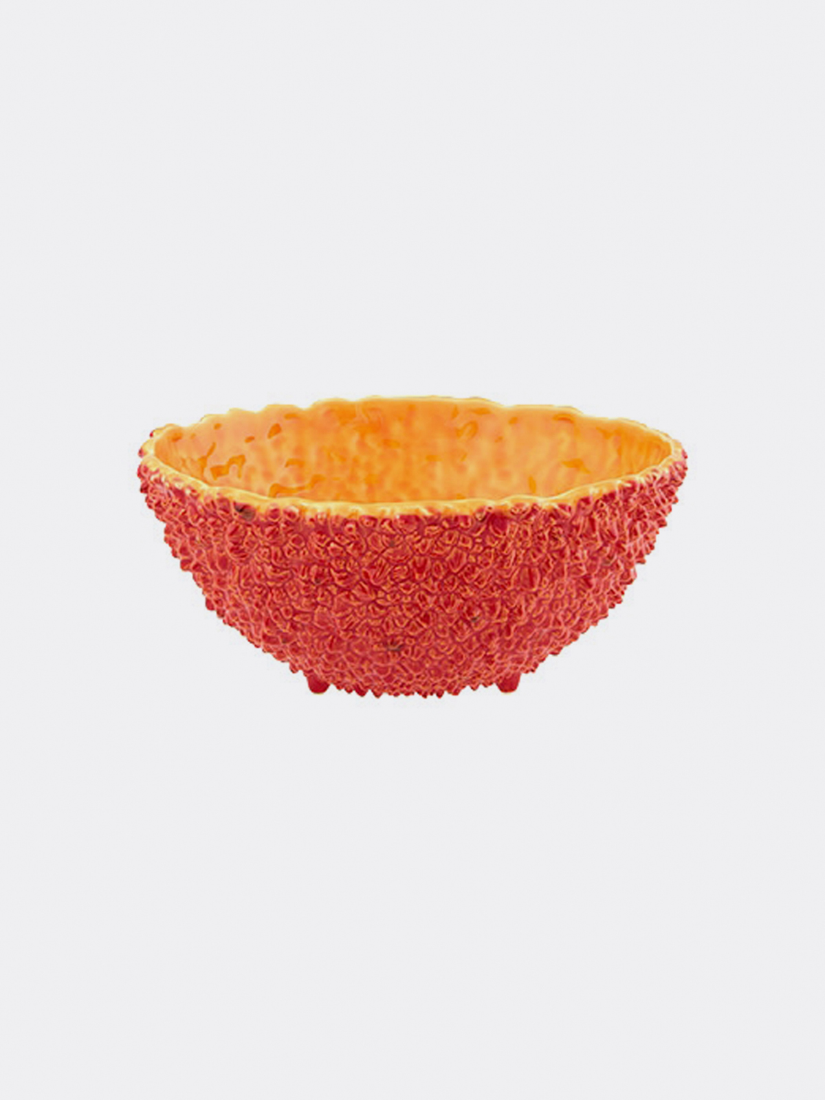 Bordallo Pinheiro Set Di 4 Ciotole In Ceramica Anguria, 13,5 Cm, Lavabili In Lavastoviglie E Microonde, Terracotta Portoghese, Design Succoso Premiato